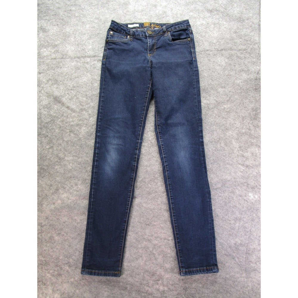 Kut from the Kloth Jeans womens 2 Stretch Lucille Skinny‎ blue Denim